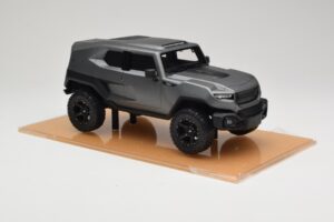 Rezvani Tank Matte Cinzento DNA 1:18 DNA000009 Metal - imagem 4 de 6