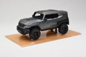 Rezvani Tank Matte Cinzento DNA 1:18 DNA000009 Metal