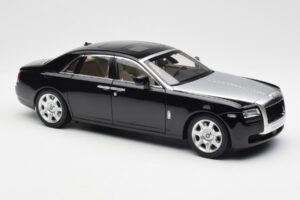 Rolls-Royce Ghost Preto & Prata Kyosho 1:18 008802BKS2 Metal - imagem 6 de 8