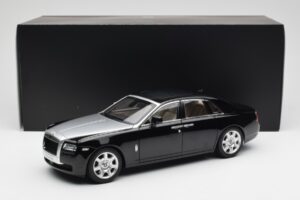 Rolls-Royce Ghost Preto & Prata Kyosho 1:18 008802BKS2 Metal - imagem 8 de 8