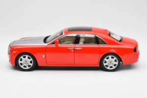Rolls-Royce Ghost Vermelho & Prata Kyosho 1:18 008802RS Metal - imagem 4 de 8