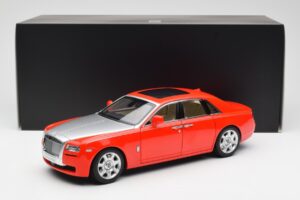 Rolls-Royce Ghost Vermelho & Prata Kyosho 1:18 008802RS Metal - imagem 8 de 8