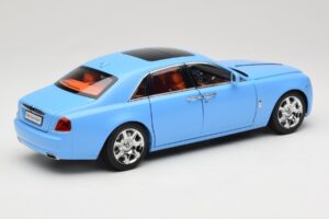 Rolls-Royce Ghost Series I Azul Claro Kyosho 1:18 08802LB Metal - imagem 3 de 8