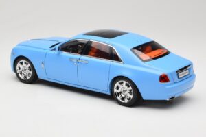Rolls-Royce Ghost Series I Azul Claro Kyosho 1:18 08802LB Metal - imagem 7 de 8