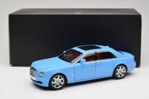 Rolls-Royce Ghost Series I Azul Claro Kyosho 1:18 08802LB Metal - imagem 8 de 8