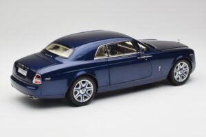 Rolls-Royce Phantom Coupe Metropolitan Azul Kyosho 1:18 08862BLM Metal - imagem 3 de 8