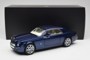 Rolls-Royce Phantom Coupe Metropolitan Azul Kyosho 1:18 08862BLM Metal - imagem 8 de 8