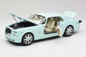 Rolls-Royce Phantom Coupe Turchese Azul Kyosho 1:18 08862TBL Metal - imagem 2 de 8