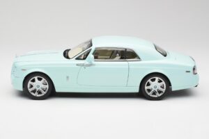 Rolls-Royce Phantom Coupe Turchese Azul Kyosho 1:18 08862TBL Metal - imagem 4 de 8