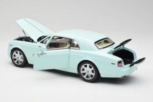 Rolls-Royce Phantom Coupe Turchese Azul Kyosho 1:18 08862TBL Metal - imagem 5 de 8