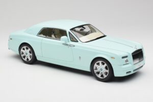 Rolls-Royce Phantom Coupe Turchese Azul Kyosho 1:18 08862TBL Metal - imagem 6 de 8
