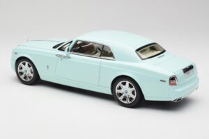 Rolls-Royce Phantom Coupe Turchese Azul Kyosho 1:18 08862TBL Metal - imagem 7 de 8