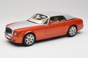 Rolls-Royce Phantom Drophead Coupe Mandarin Laranja Kyosho 1:18 08871P Metal - imagem 4 de 10