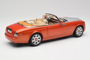 Rolls-Royce Phantom Drophead Coupe Mandarin Laranja Kyosho 1:18 08871P Metal - imagem 5 de 10