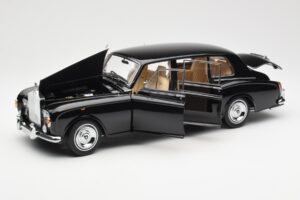 Rolls-Royce Phantom VI EWB Preto Kyosho 1:18 08905BK Metal - imagem 2 de 8