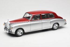 Rolls-Royce Phantom VI Prata Vermelho Kyosho 1:18 08905SR Metal