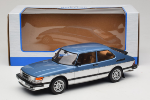 Saab 900 Turbo Blue Metallic MCG 1:18 MCG18261MCW Metal - imagem 6 de 6