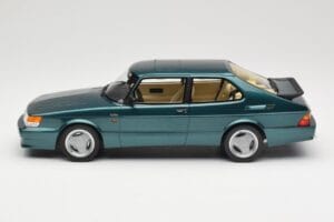Saab 900 Turbo T16 Airflow Eucalyptus Green DNA 1:18 DNA000095 Metal - imagem 3 de 6