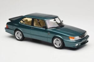 Saab 900 Turbo T16 Airflow Eucalyptus Green DNA 1:18 DNA000095 Metal - imagem 4 de 6