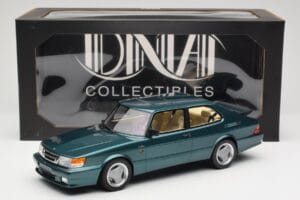 Saab 900 Turbo T16 Airflow Eucalyptus Green DNA 1:18 DNA000095 Metal - imagem 6 de 6