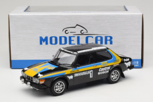 Saab 99 EMS #1 P. Eklund / B. Cederberg Rally Sweden 1977 MCG 1:18 MCG18825R Metal - imagem 6 de 6