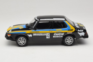 Saab 99 EMS #4 S. Blomqvist / H. Sylvan Rally Sweden Winner 1977 MCG 1:18 MCG18826R Metal - imagem 3 de 6