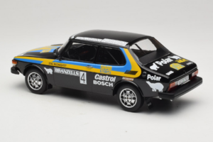 Saab 99 EMS #4 S. Blomqvist / H. Sylvan Rally Sweden Winner 1977 MCG 1:18 MCG18826R Metal - imagem 5 de 6