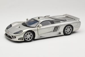 Saleen S7 Prateado Welly 1:18 23124646-M20 Metal