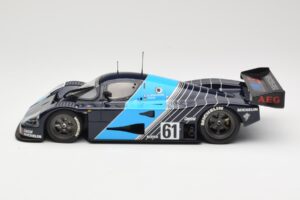 Sauber Mercedes C9 #61 Testcar 1989 Minichamps 1:18 155893500 Metal - imagem 3 de 6