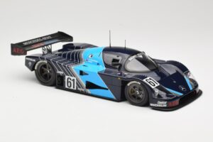 Sauber Mercedes C9 #61 Testcar 1989 Minichamps 1:18 155893500 Metal - imagem 4 de 6
