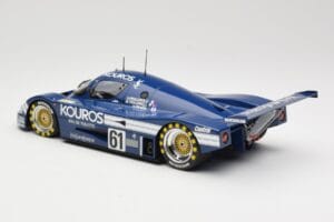 Sauber Mercedes C9 Kouros Racing #61 M. Thackwell / H. Pescarolo 24 Hours of Le Mans 1987 Minichamps 1:18 155873561 Metal - imagem 5 de 6