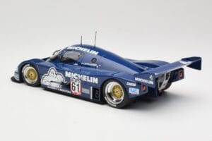 Sauber Mercedes C9 Michelin #61 J-L. Schlesser Winner ADAC Supersprint 1987 Minichamps 1:18 155873581 Metal - imagem 5 de 6