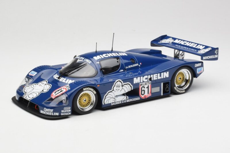 Sauber Mercedes C9 Michelin #61 J-L. Schlesser Winner ADAC Supersprint 1987 Minichamps 1:18 155873581 Metal
