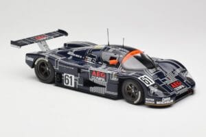 Sauber Mercedes C9 #61 M. Baldi / J. Weaver / J. Mass 24 Hours of Le Mans 1988 Minichamps 1:18 155883561 Metal - imagem 4 de 6