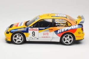 SEAT Cordoba WRC Evo 2 #9 H. Rovanpera / R. Pietilainen Rally San Remo 1999 Otto 1:18 OT483 Resina - imagem 3 de 6