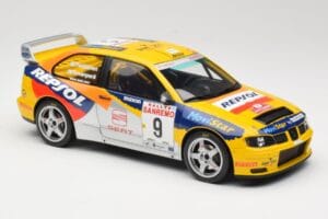 SEAT Cordoba WRC Evo 2 #9 H. Rovanpera / R. Pietilainen Rally San Remo 1999 Otto 1:18 OT483 Resina - imagem 4 de 6
