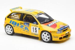 SEAT Ibiza Kit Car Evo 2 #15 H. Rovanpera / R. Pietilanen Rally Monte Carlo 1998 Otto 1:18 OT445 Resina - imagem 4 de 6