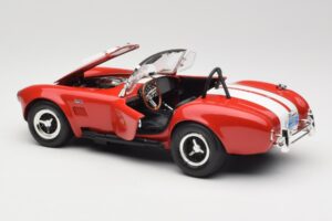 Shelby Cobra 427 S/C Guardsman Red ERTL 1:18 7369 Metal - imagem 5 de 8