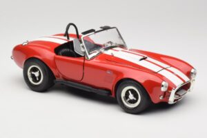 Shelby Cobra 427 S/C Guardsman Red ERTL 1:18 7369 Metal - imagem 6 de 8