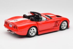 Shelby Series 1 Cabriolet Vermelho Bburago 1:18 3353 Metal - imagem 3 de 8