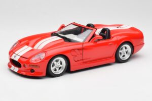 Shelby Series 1 Cabriolet Vermelho Bburago 1:18 3353 Metal
