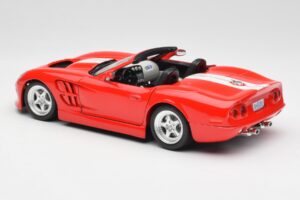 Shelby Series 1 Cabriolet Vermelho Bburago 1:18 3353 Metal - imagem 7 de 8