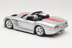 Shelby Series 1 Prata Bburago 1:18 3323 Metal - imagem 7 de 8