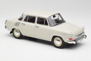 Skoda 1000 MB Cinzento & Branco MCG 1:18 MCG18275 Metal - imagem 4 de 6
