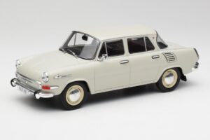 Skoda 1000 MB Cinzento & Branco MCG 1:18 MCG18275 Metal