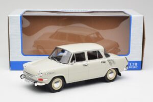 Skoda 1000 MB Cinzento & Branco MCG 1:18 MCG18275 Metal - imagem 6 de 6
