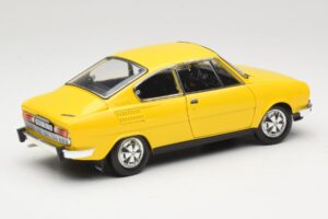 Skoda 110R Coupe Amarelo Abrex 1:18 118ABS-707GK Metal - imagem 3 de 8