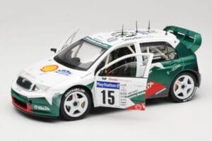 Skoda Fabia WRC #15 T. Gardemeister / P. Lukander WRC 1999 Solido 1:18 90457 Metal - imagem 2 de 8