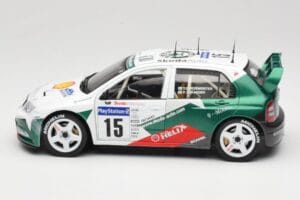 Skoda Fabia WRC #15 T. Gardemeister / P. Lukander WRC 1999 Solido 1:18 90457 Metal - imagem 4 de 8