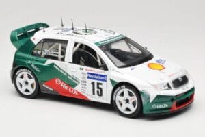 Skoda Fabia WRC #15 T. Gardemeister / P. Lukander WRC 1999 Solido 1:18 90457 Metal - imagem 6 de 8